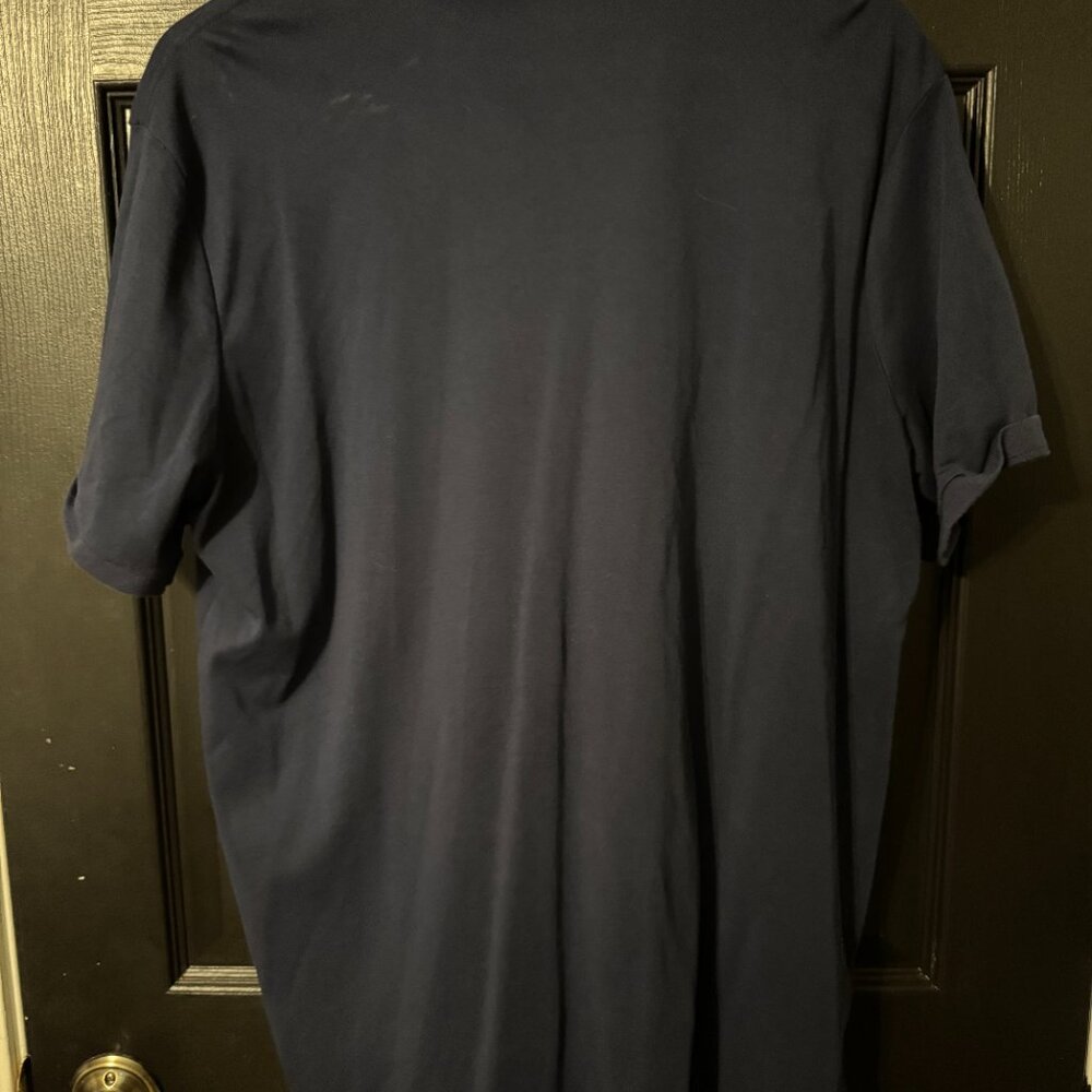 Mens Polo Short Sleeve Navy Polo - Picture 4 of 4